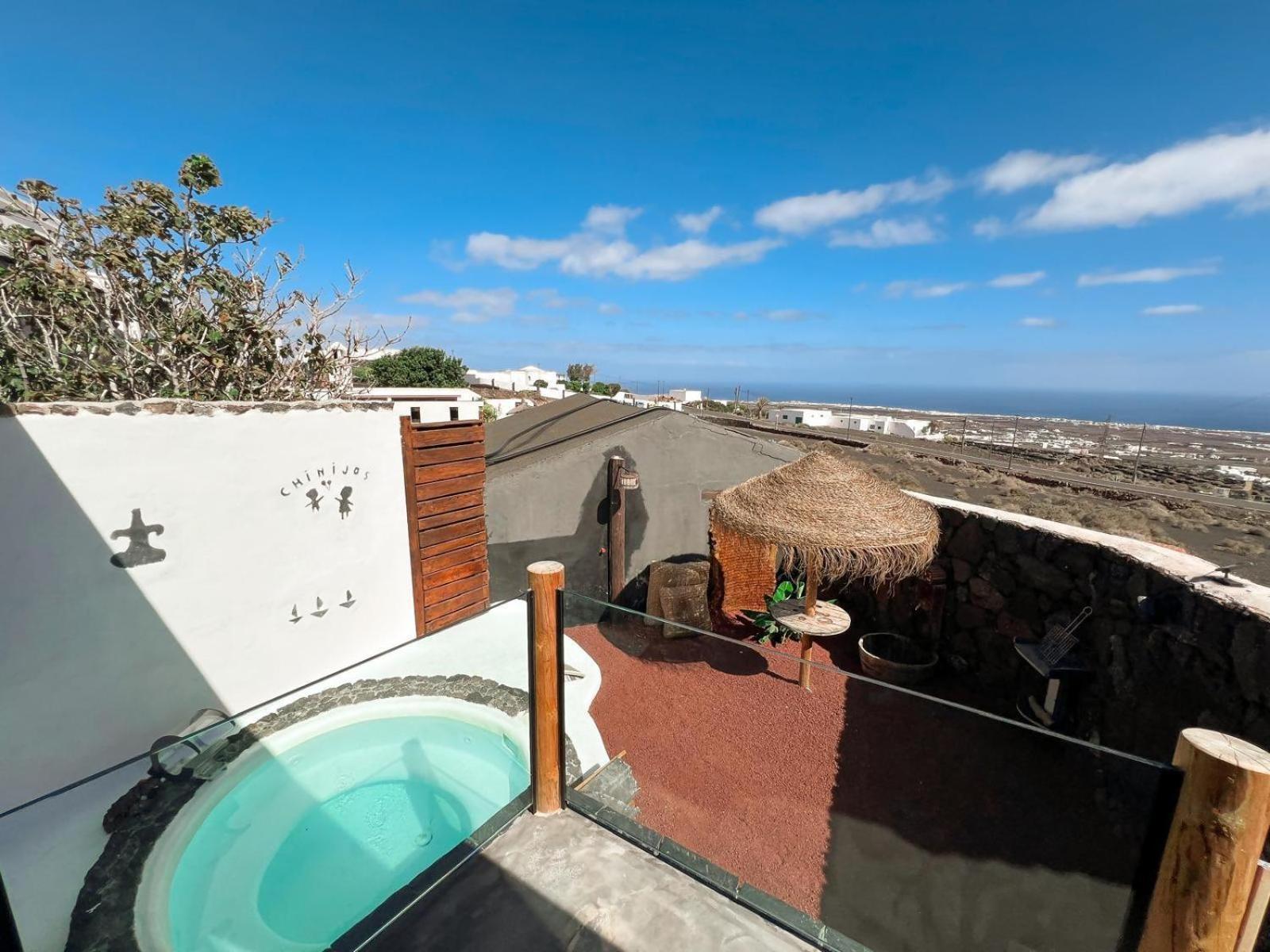 Casita Mis Chinijos Con Jacuzzi O Minipiscina Apartment La Asomada  Exterior foto